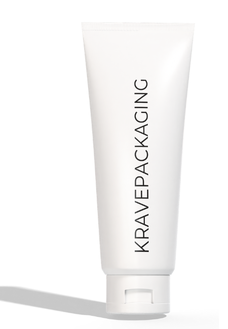 Krave packaging beauty skincare bottle product packaging sample