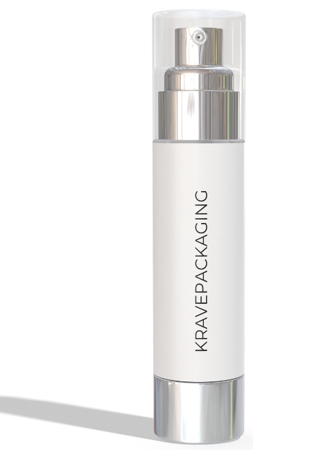 Krave packaging beauty skincare bottle product packaging sample